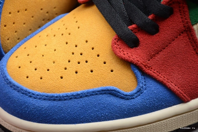 Rep CU2805-100 the Fearless Blue Air Mid Great SE Jordan 1 0815